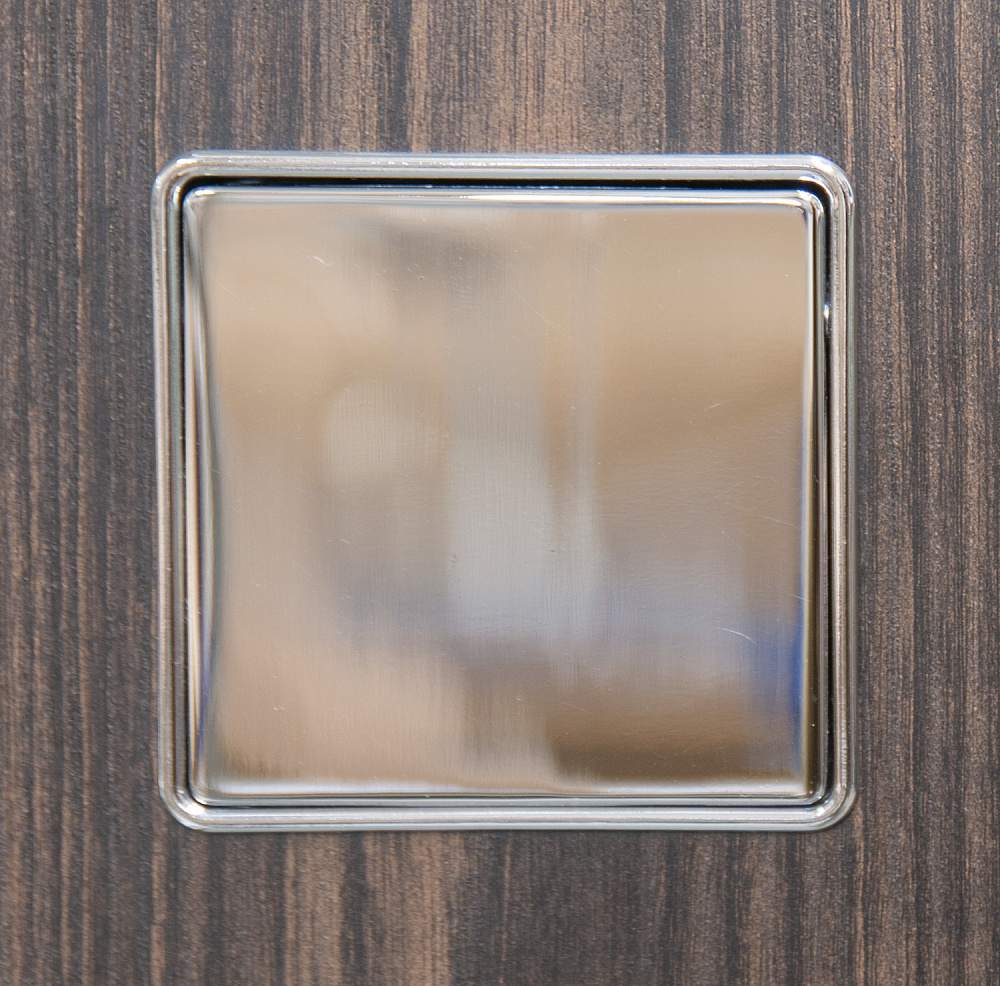 Ручка врезная мебельная Модель MN102 MN1025Z80X80G10 от магазина ЛесКонПром.ру