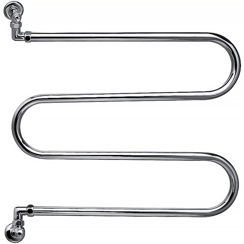 Водяной полотенцесушитель Margaroli Vento 400CR Хром от магазина ЛесКонПром.ру