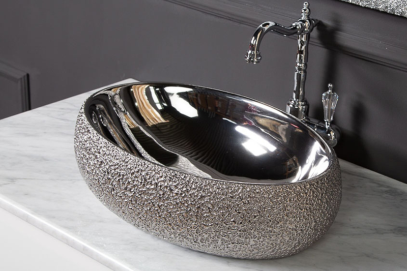 Раковина-чаша Boheme NeoArt 48 861 Серебро от магазина ЛесКонПром.ру