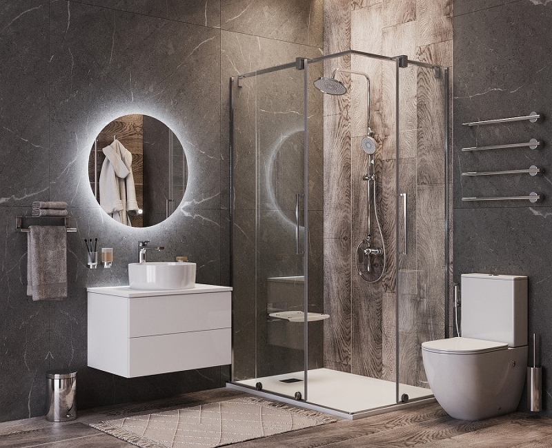 Душевая система Bond B01-9100 Хром от магазина ЛесКонПром.ру