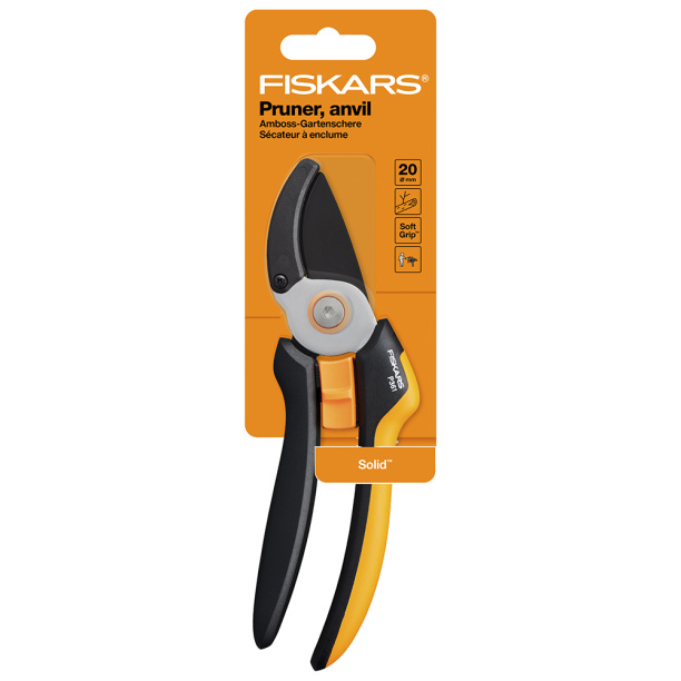 Секатор FISKARS SolidP361 контактный от магазина ЛесКонПром.ру