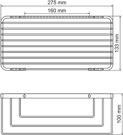 Полка Wasserkraft K-71133 от магазина ЛесКонПром.ру