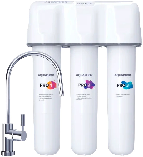 Фильтр Аквафор Кристалл Baby Pro с краном от магазина ЛесКонПром.ру