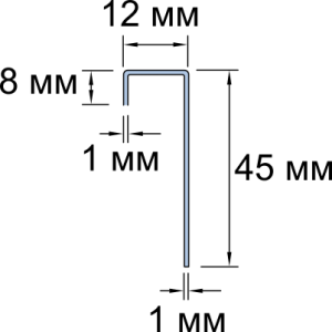 Соединительный профиль, 3000мм от магазина ЛесКонПром.ру