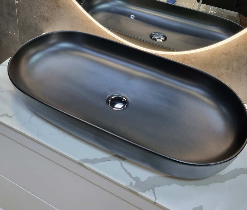 Раковина-чаша CeramaLux 80 78327MB Черная матовая от магазина ЛесКонПром.ру