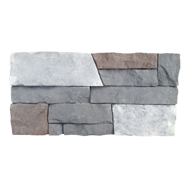 Фасадная плитка Маркхот 6857 серая упаковка 0,5 м2 от магазина ЛесКонПром.ру