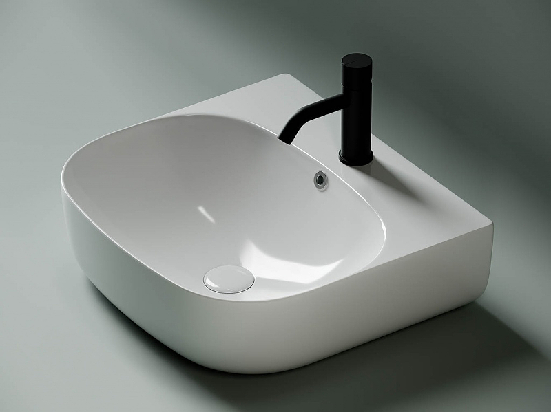 Раковина Ceramica Nova Element 49 CN5011 Белая от магазина ЛесКонПром.ру