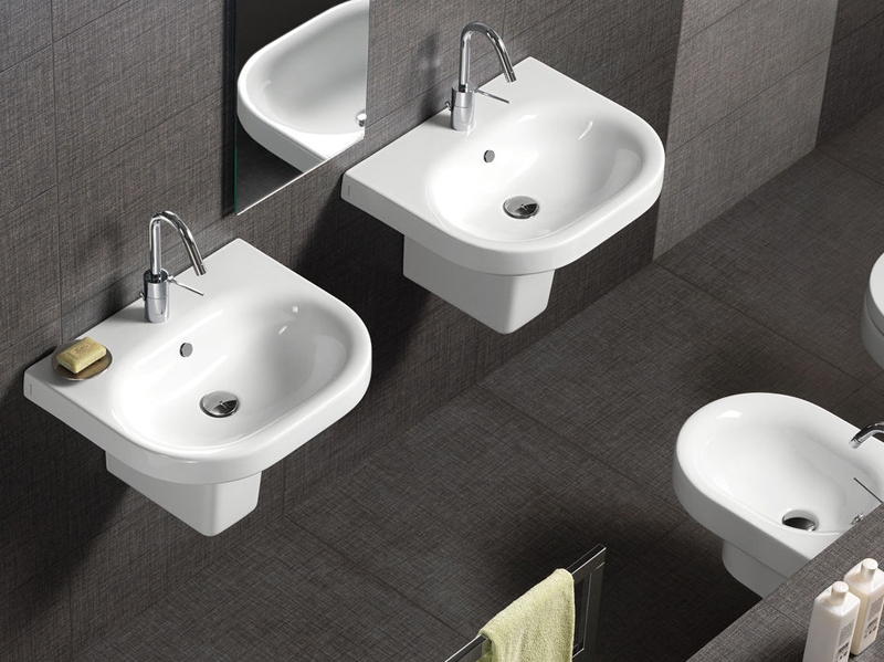 Раковина Hatria Daytime 55 YXBL Белая от магазина ЛесКонПром.ру