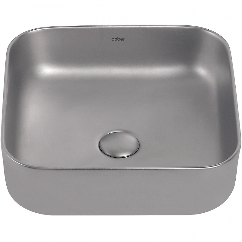Раковина-чаша Abber Rechteck 39 AC2211MS Серебро матовое от магазина ЛесКонПром.ру