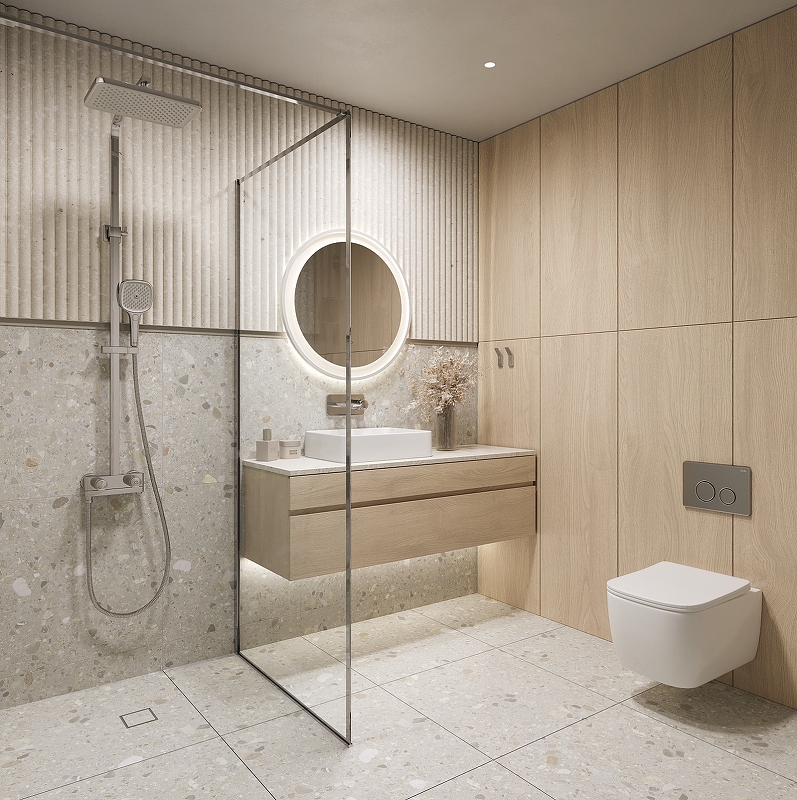 Душевая система Iddis Slide SLISBBTi06 Хром от магазина ЛесКонПром.ру