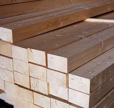 Строганный брус хвоя 140х190х6000 мм от магазина ЛесКонПром.ру