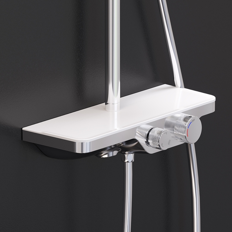 Душевая система Damixa Apollo 947730000 Хром от магазина ЛесКонПром.ру