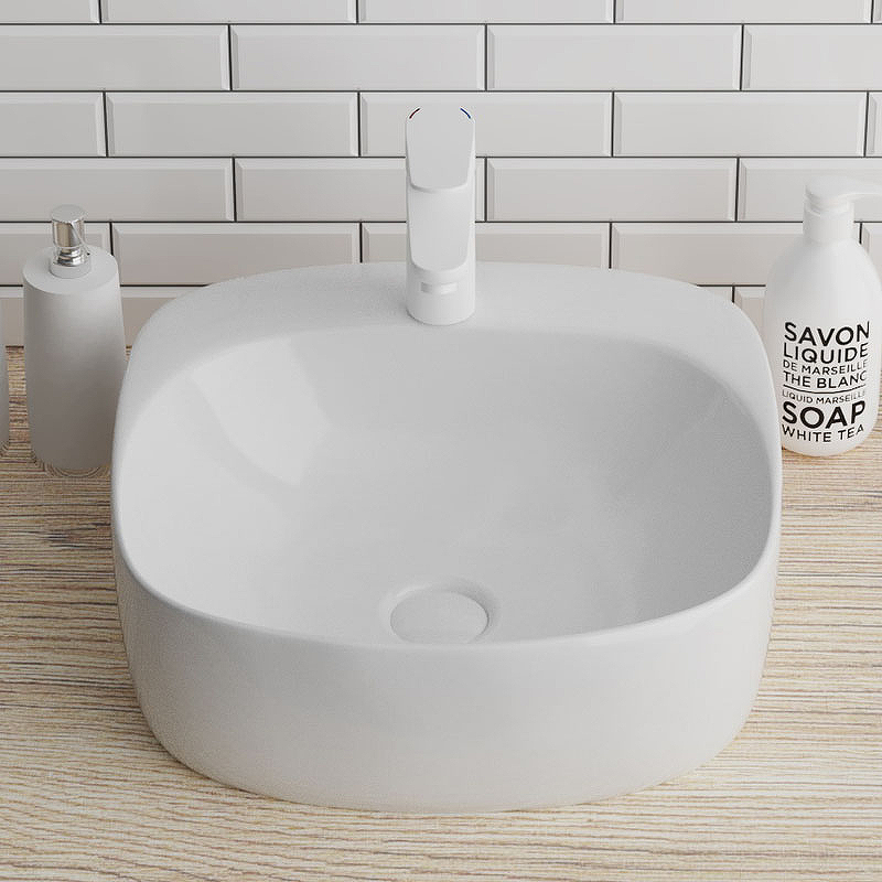 Раковина Grossman 42 GR-3028 Белая от магазина ЛесКонПром.ру