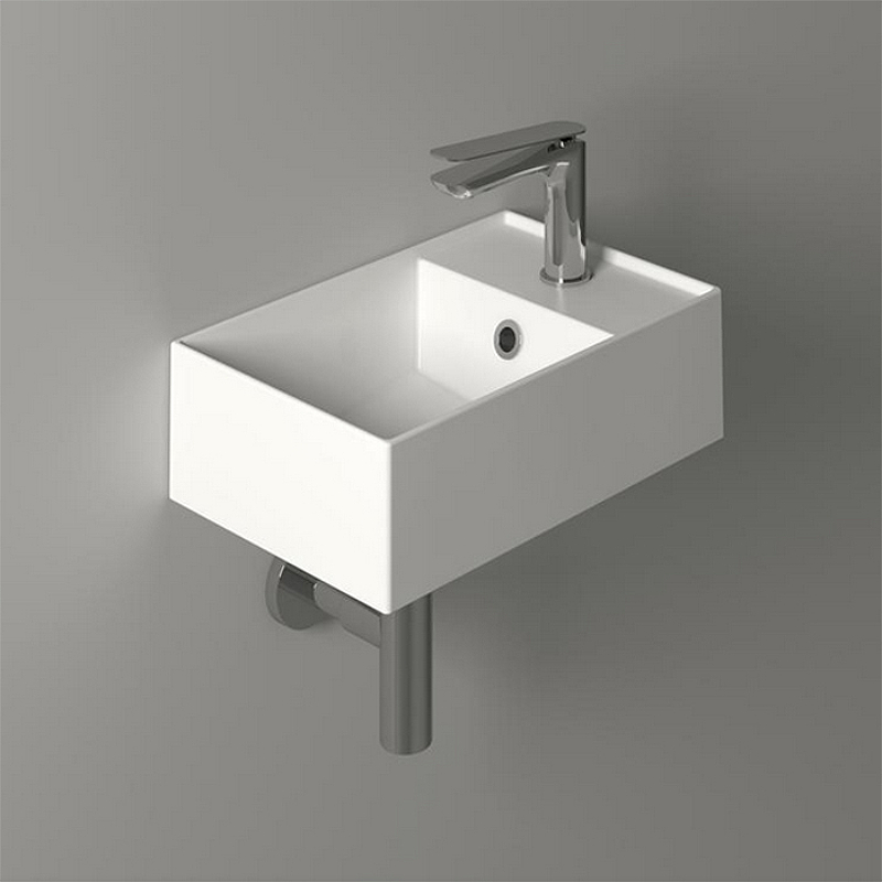 Раковина Simas Agile 40 R AG40 bi*1 Белая от магазина ЛесКонПром.ру