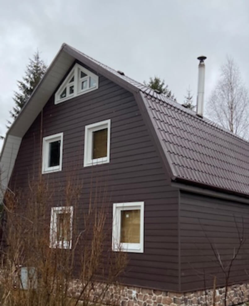 Сайдинг фиброцементный DECOVER 3600x190x8 мм, Mokko от магазина ЛесКонПром.ру