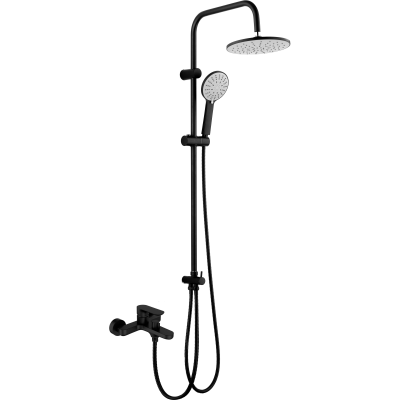 Душевая система Agger A0293544 Черная от магазина ЛесКонПром.ру