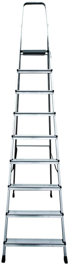 Стремянка алюминиевая Новая Высота 9 ступеней (арт. 2110109) от магазина ЛесКонПром.ру