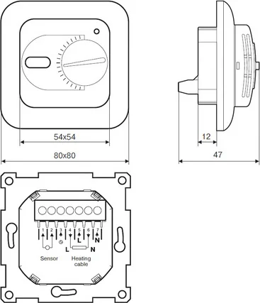 Терморегулятор Thermo Thermoreg TI 200 от магазина ЛесКонПром.ру