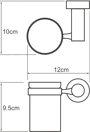 Стакан Wasserkraft Donau K-9428 от магазина ЛесКонПром.ру