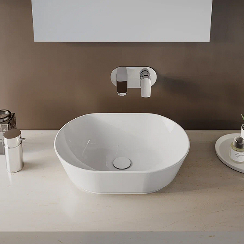 Раковина-чаша Vitra Geo 55 7427B003-0012 Белая от магазина ЛесКонПром.ру