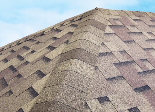 Коньково-карнизная черепица ТЕХНОНИКОЛЬ SHINGLAS Клондайк от магазина ЛесКонПром.ру