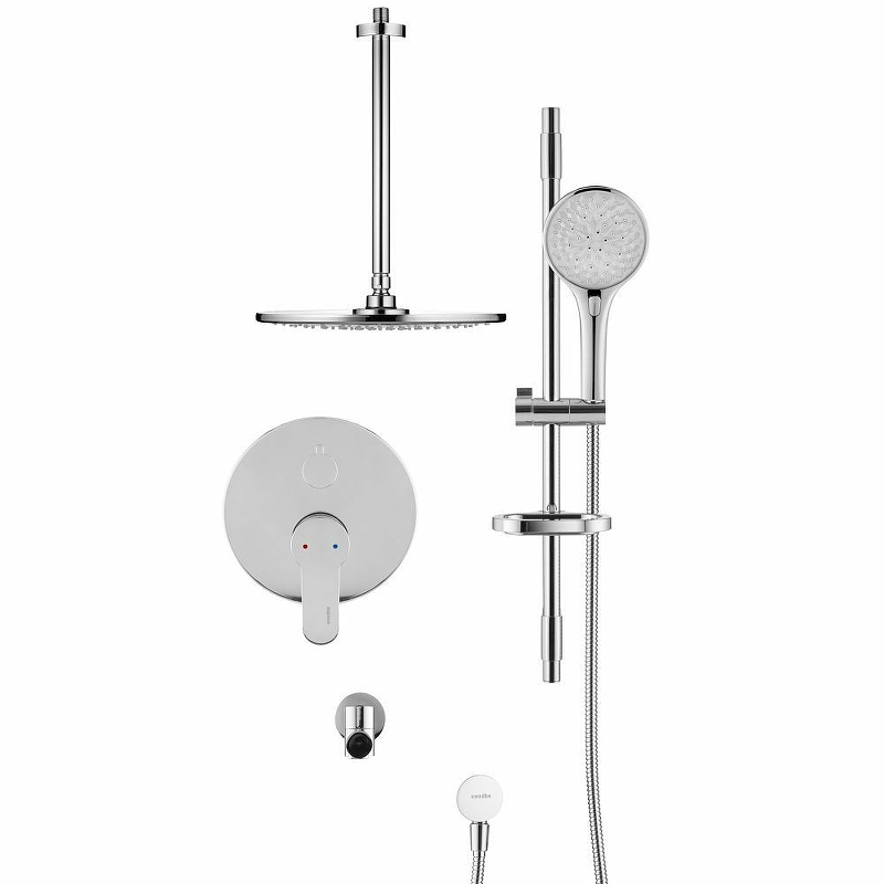 Душевая система Swedbe Platta 5543 Хром от магазина ЛесКонПром.ру