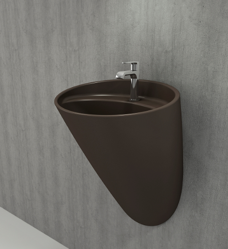Раковина Bocchi Venezia 53 1083-025-0126 Кофейная матовая от магазина ЛесКонПром.ру