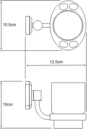 Стакан Wasserkraft Oder K-3028 от магазина ЛесКонПром.ру
