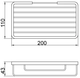 Полка Veragio Basket VR.GFT-9040.CR хром от магазина ЛесКонПром.ру