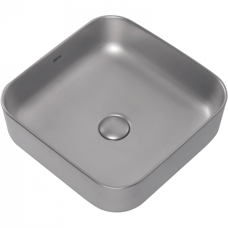 Раковина-чаша Abber Rechteck 39 AC2211MS Серебро матовое от магазина ЛесКонПром.ру