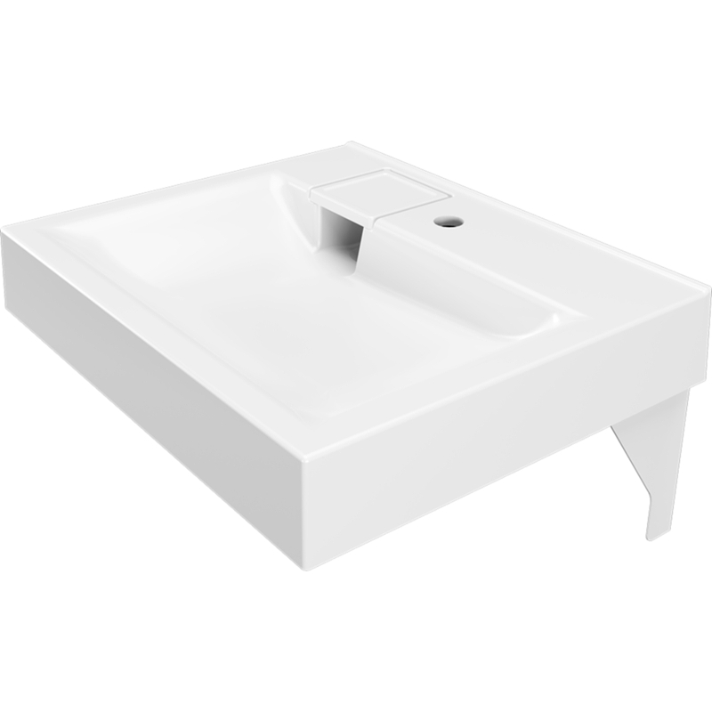 Раковина Paola Siena 60x50 на стиральную машину Белая глянцевая от магазина ЛесКонПром.ру