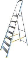 Стремянка алюминиевая анодированная Алюмет 7 ступеней (арт. Ам707) от магазина ЛесКонПром.ру