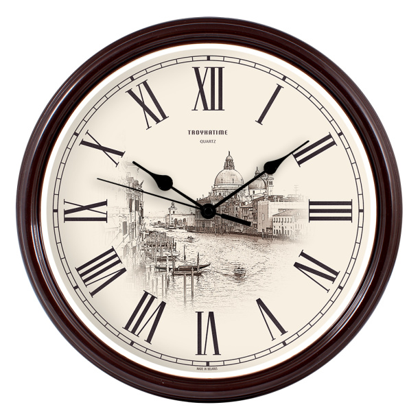 Часы настенные круглые Венеция d31 см от магазина ЛесКонПром.ру