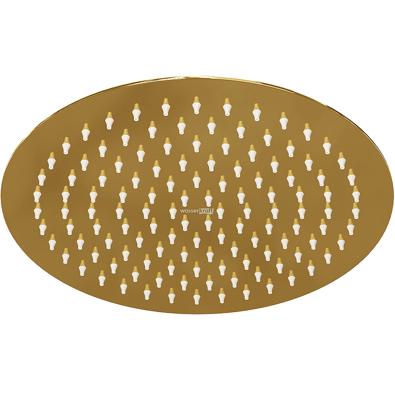 Верхний душ WasserKRAFT Sauer A208 Золото от магазина ЛесКонПром.ру