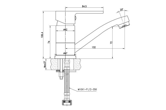 Смеситель LEMARK Plus Grace 80440896 от магазина ЛесКонПром.ру