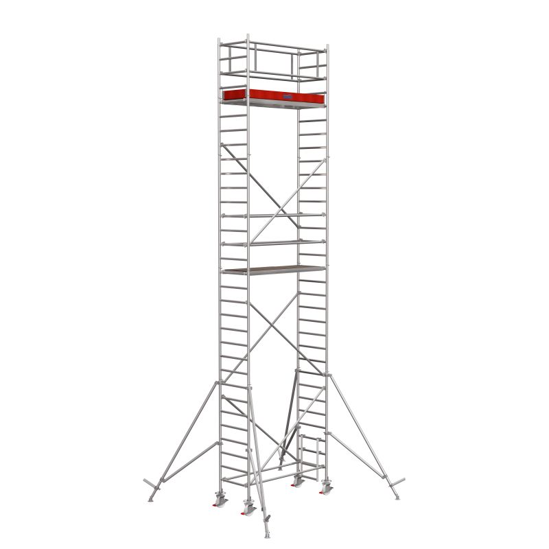 Алюминиевая Вышка-тура KRAUSE STABILO серия 1000 2,5х0,75 м РВ 9,3 м (Арт.748096) от магазина ЛесКонПром.ру