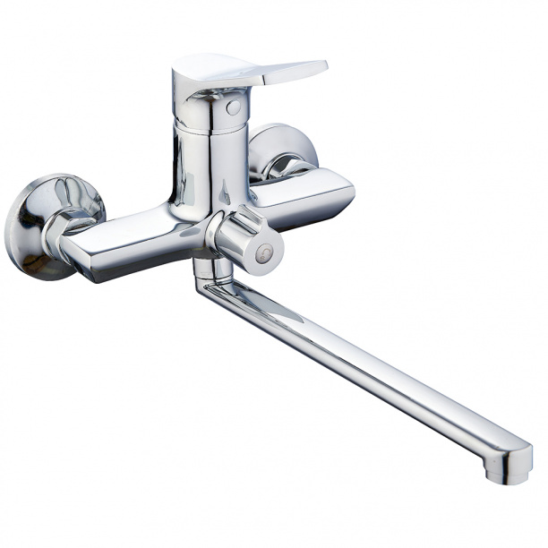 Смеситель для ванны Esko Eger с длинным изливом от магазина ЛесКонПром.ру