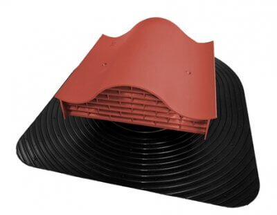 Кровельный вентиль HELMI-KTV, красный от магазина ЛесКонПром.ру