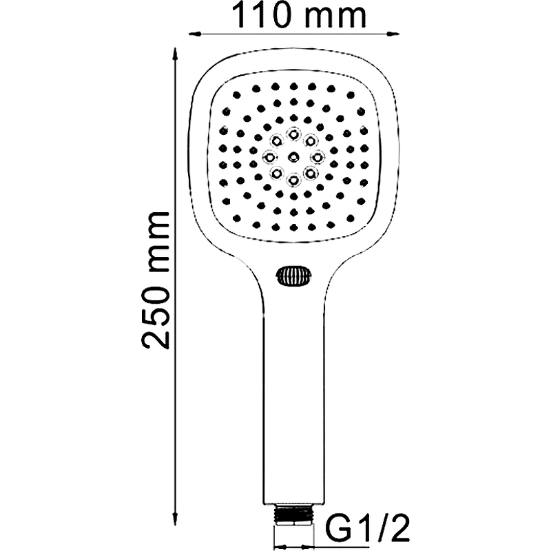 Душевая система WasserKRAFT Alme A16069 Хром от магазина ЛесКонПром.ру