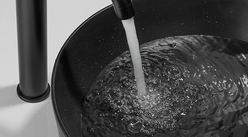 Раковина-чаша Gappo 42 GT105-8 Черная матовая от магазина ЛесКонПром.ру