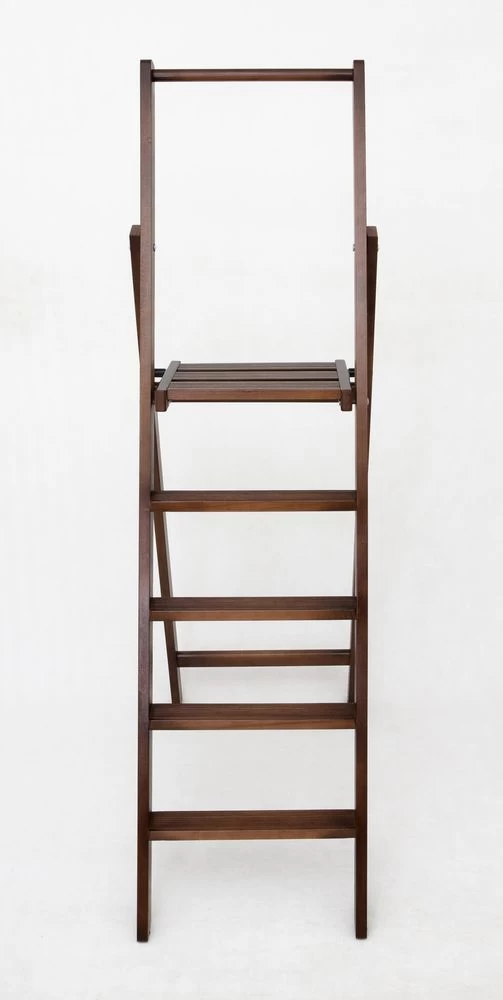 Стремянка деревянная Hoz-Block Батя 5 ступеней Венге (арт. СДБ-5В) от магазина ЛесКонПром.ру