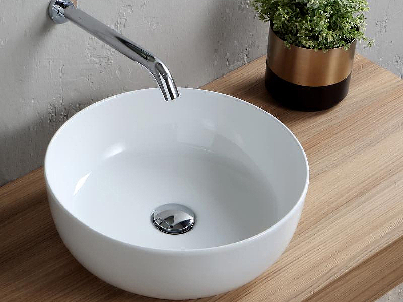 Раковина-чаша Scarabeo Glam 33 1808 Белая от магазина ЛесКонПром.ру