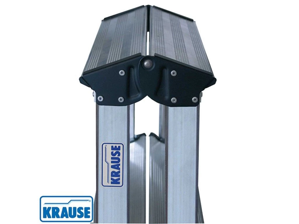 Стремянка алюминиевая двухсторонняя Krause Dopplo 2х3 ступени (арт. 120328) от магазина ЛесКонПром.ру