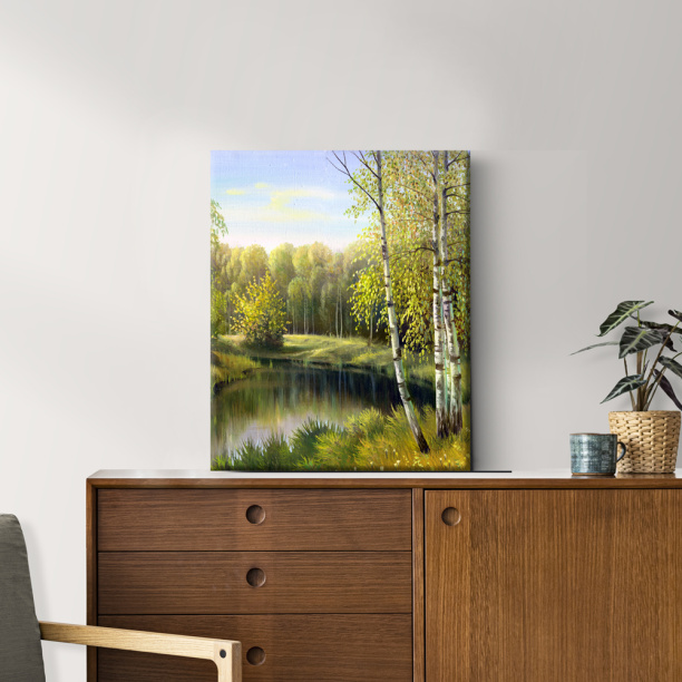 Канвас 40х50 см Побережье от магазина ЛесКонПром.ру