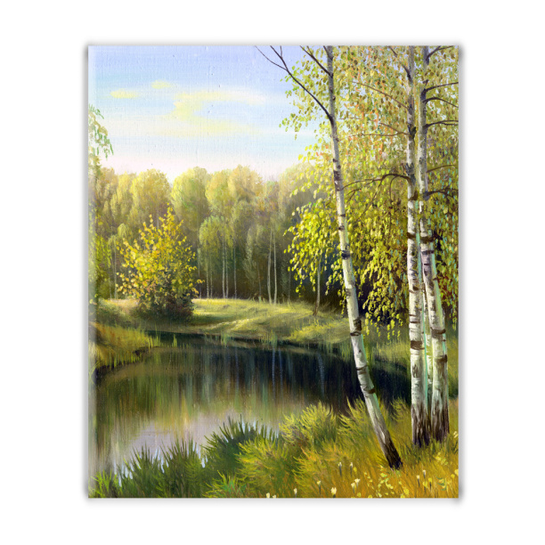 Канвас 40х50 см Побережье от магазина ЛесКонПром.ру