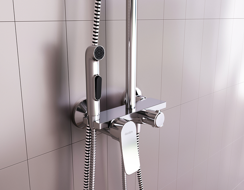 Душевая система Damixa Apollo DX220920000 Хром от магазина ЛесКонПром.ру