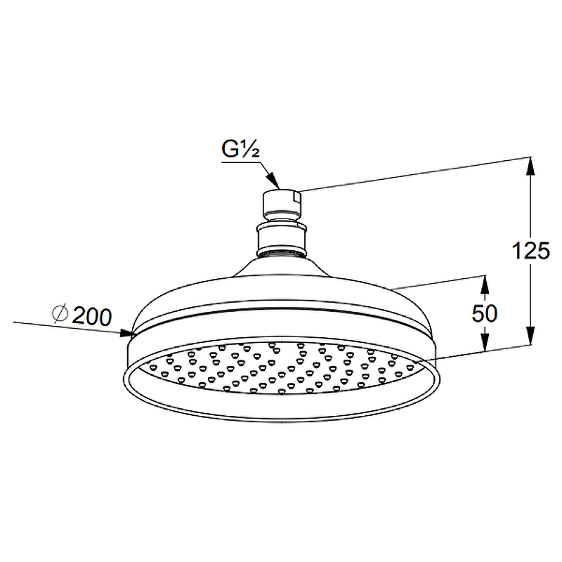 Верхний душ Kludi Adlon 2751005 Хром от магазина ЛесКонПром.ру