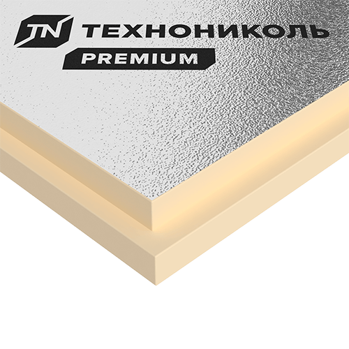 Плита теплоизоляционная LOGICPIR Prof Ф/Ф Г1 2385х1185х100 мм, L-кромка от магазина ЛесКонПром.ру