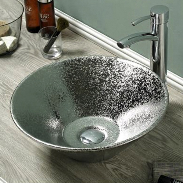 Раковина Melana 42 MLN-7020SS Серебро от магазина ЛесКонПром.ру