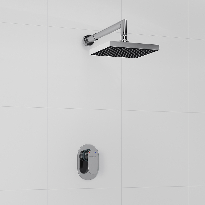 Душевая система WasserKRAFT A12028 Хром от магазина ЛесКонПром.ру